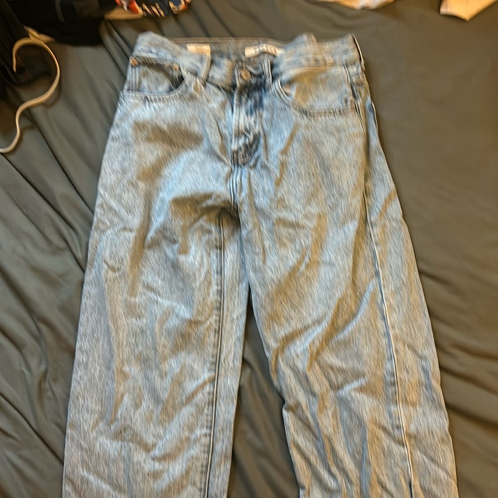 Light blue baggy pacsun jeans